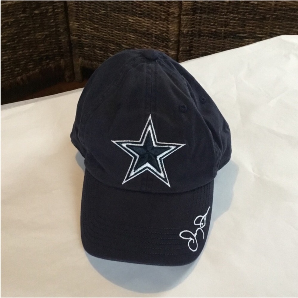 DALLAS COWBOYS AUTHENTIC HALL OF FAME ONE SIZE FITS MOST BLUE WHITE HAT